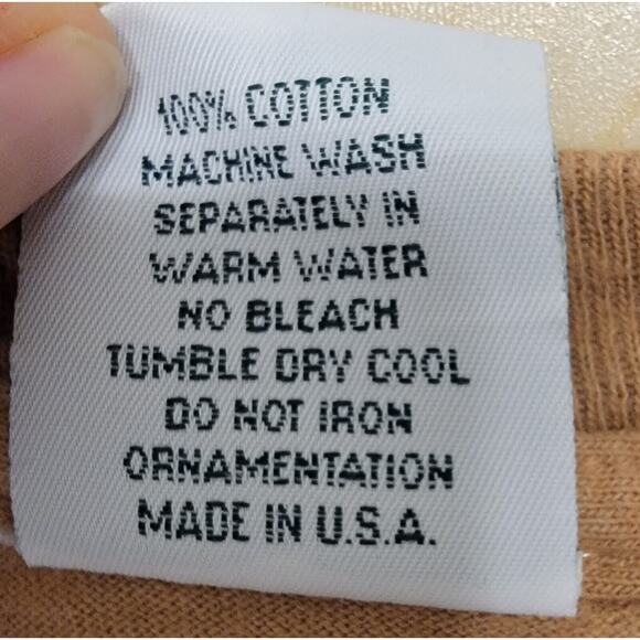 Vintage 90s Original Designs Woodstock Brewing Graphic T-shirt Made in USA XL - Picture 4 of 9